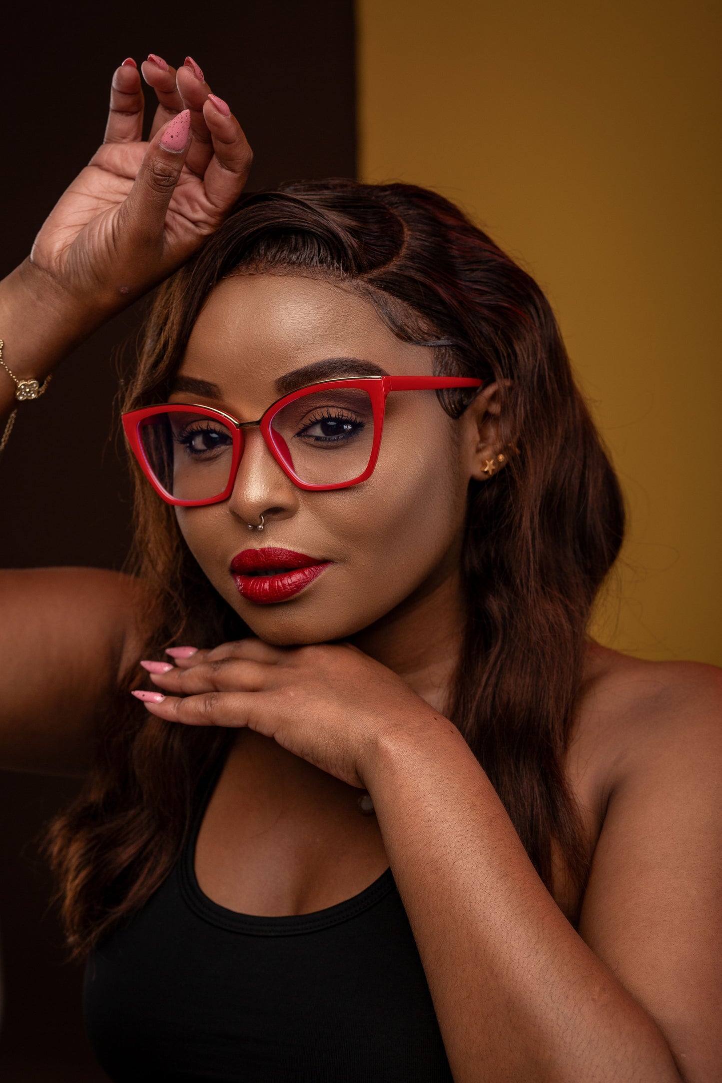 Zara collection, vibrant red