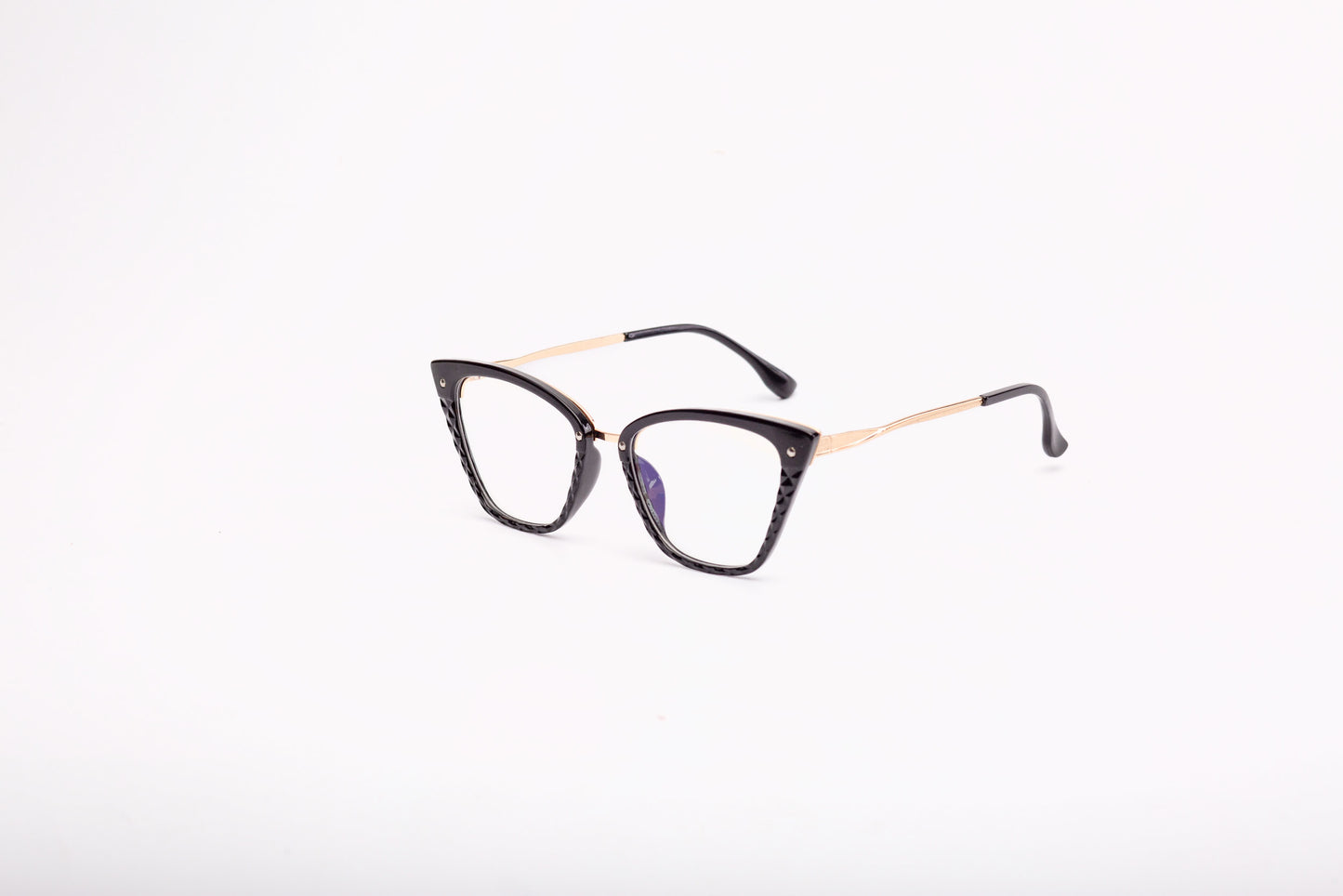 Evie collection, crystal like design in a stylish black