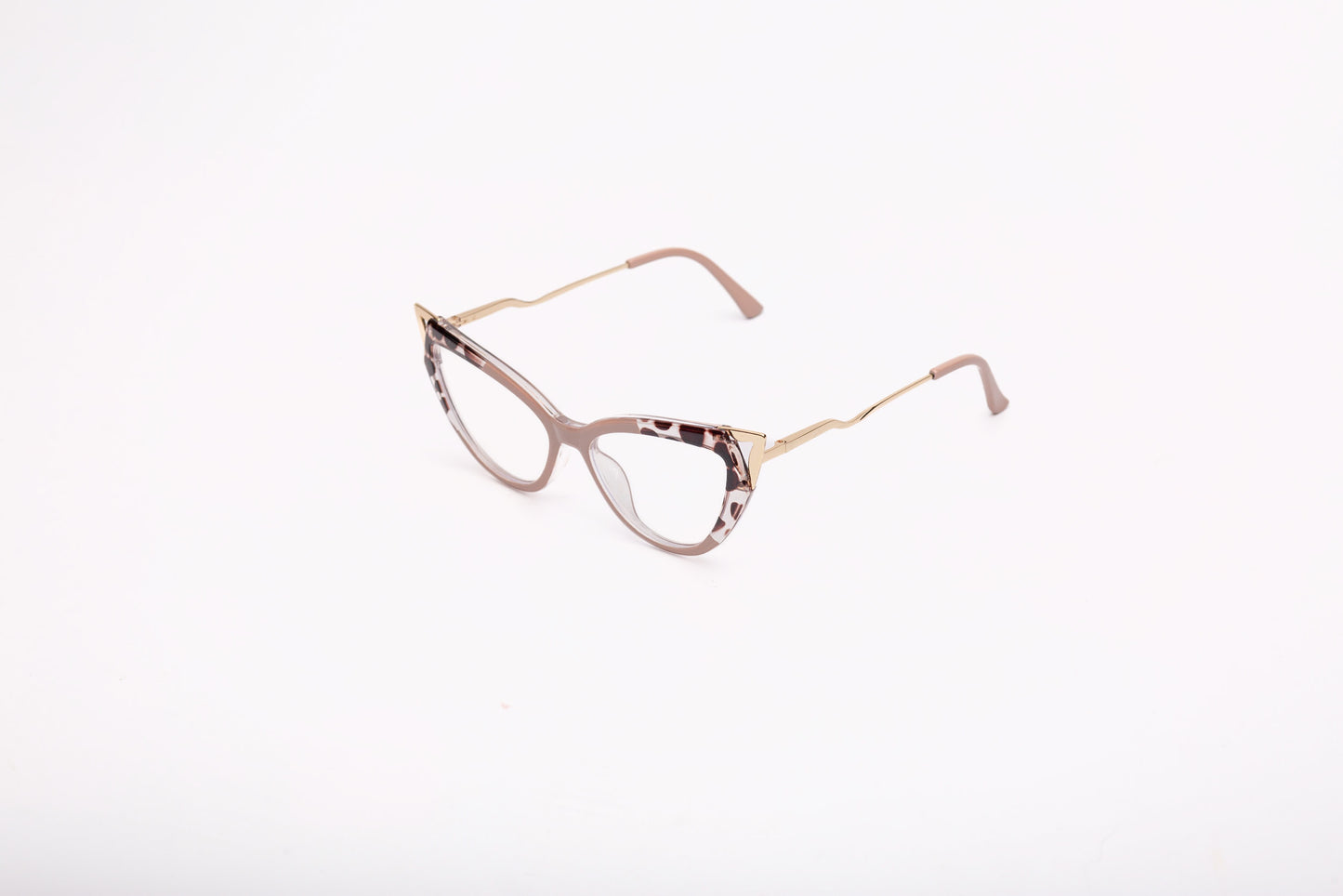Anna collection, perfectly nude with bold cateye print