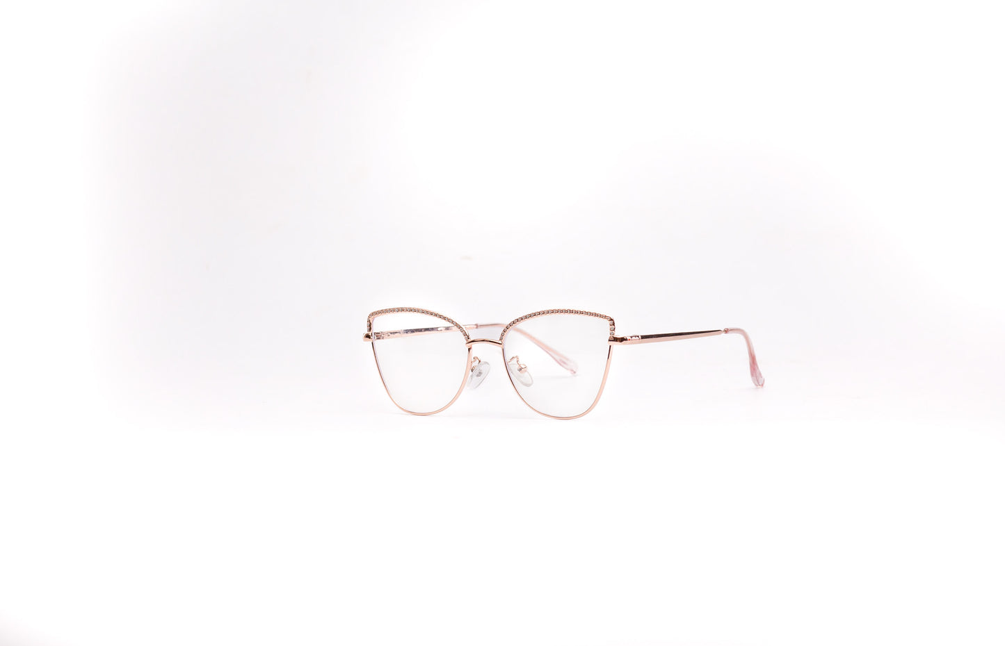 Sara collection, glitz and glam rose gold