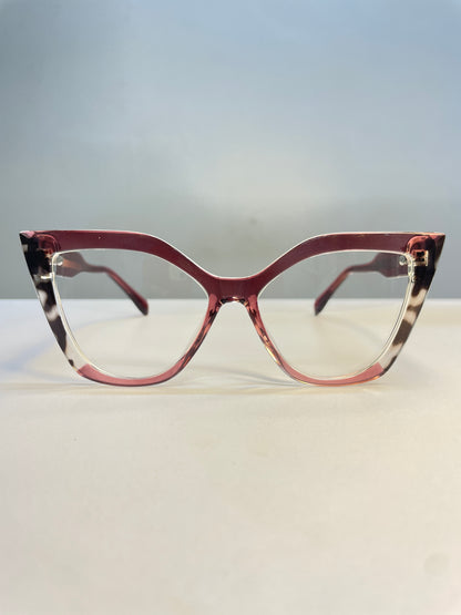 Tiana collection, purple hue with a wild print