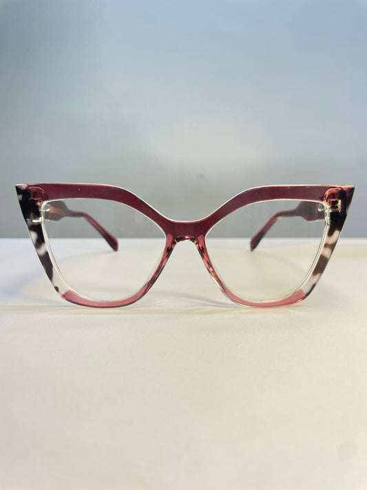 Tiana collection, purple hue with a wild print