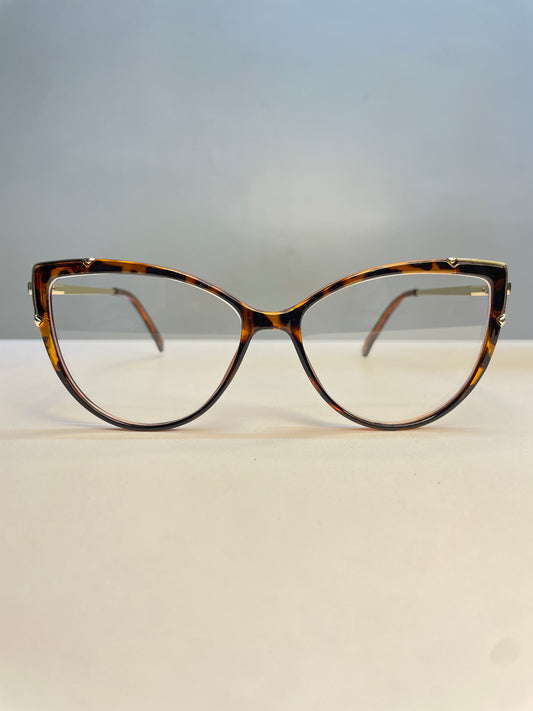 Rea collection, cheetah print with a rounded bottom