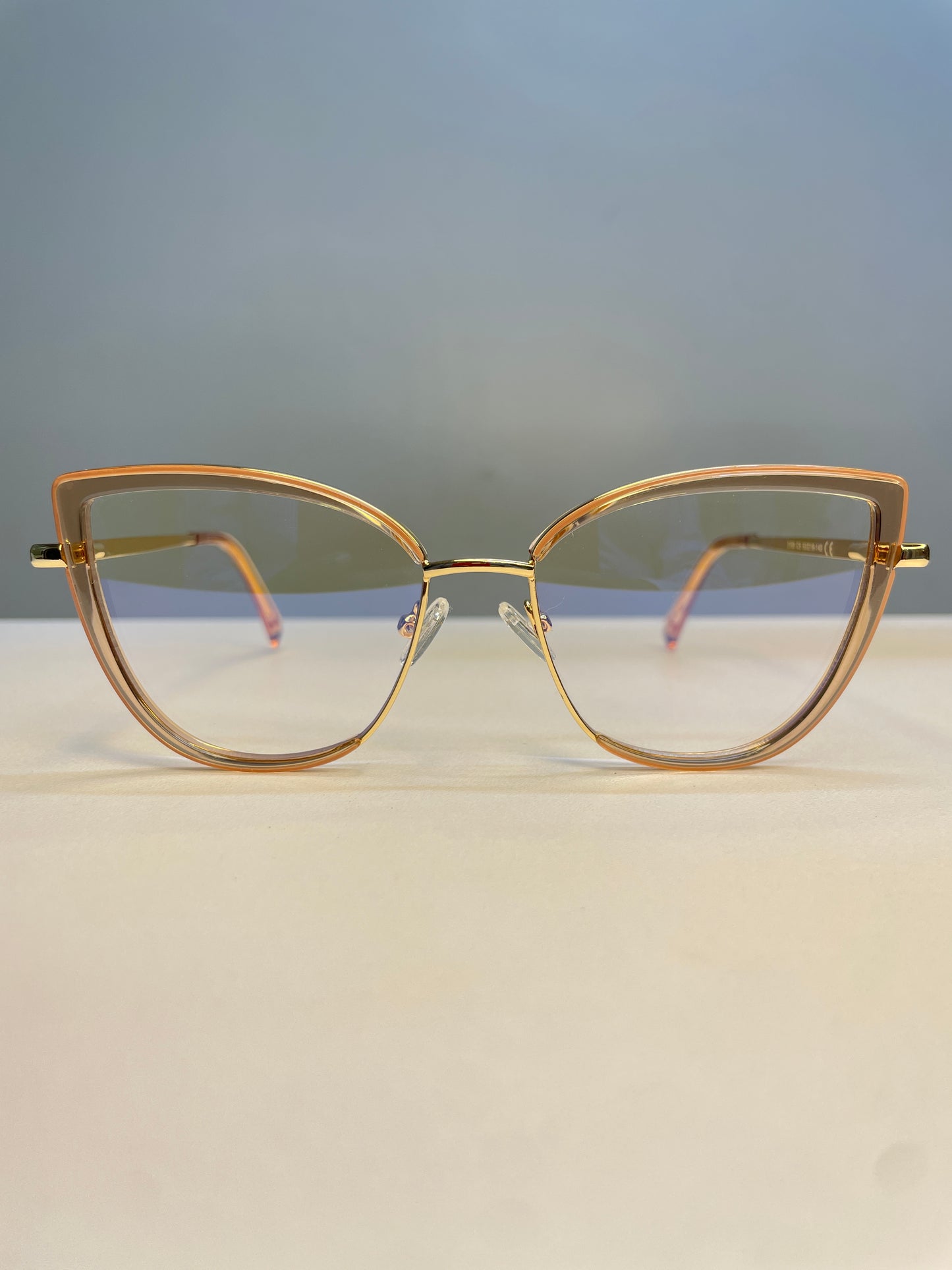 Reny collection, nude with sleek gold look