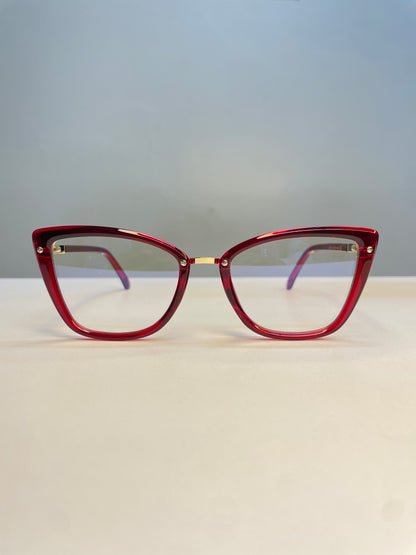 Ivanna collection, spicy wine red