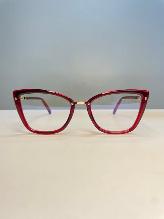 Ivanna collection, spicy wine red