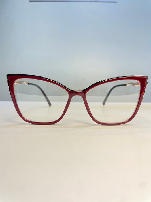 Mara collection, burgundy with a touch of rose gold