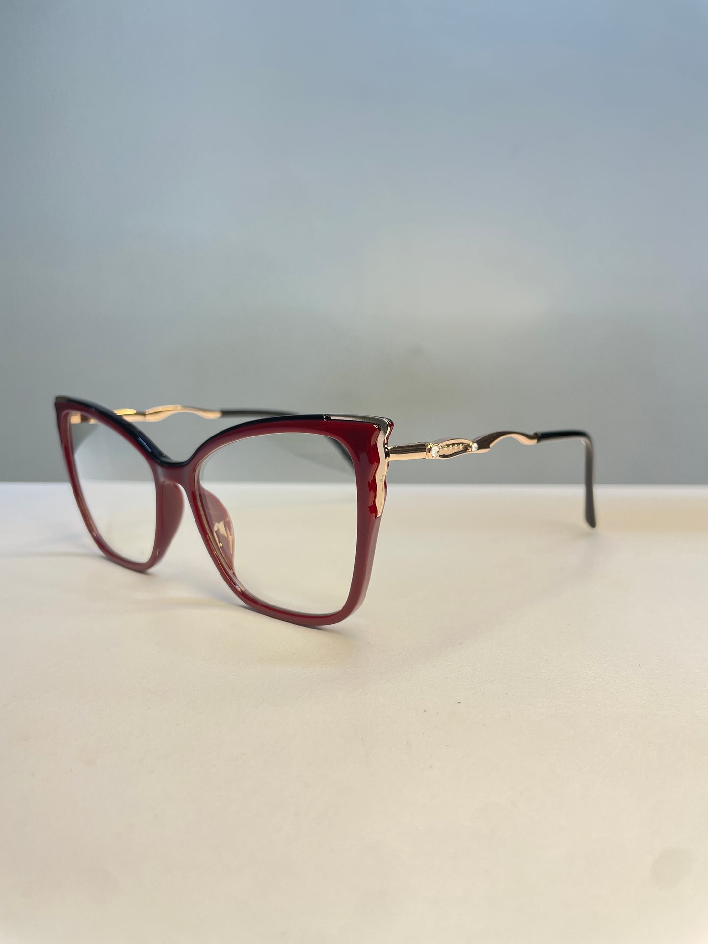 Mara collection, burgundy with a touch of rose gold