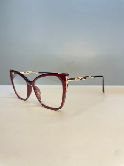 Mara collection, burgundy with a touch of rose gold
