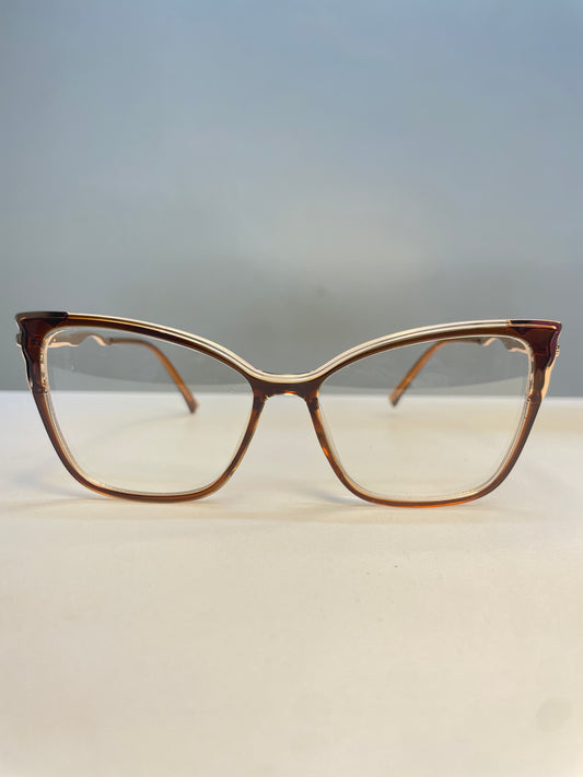 Mara collection, brown and gold butterfly look