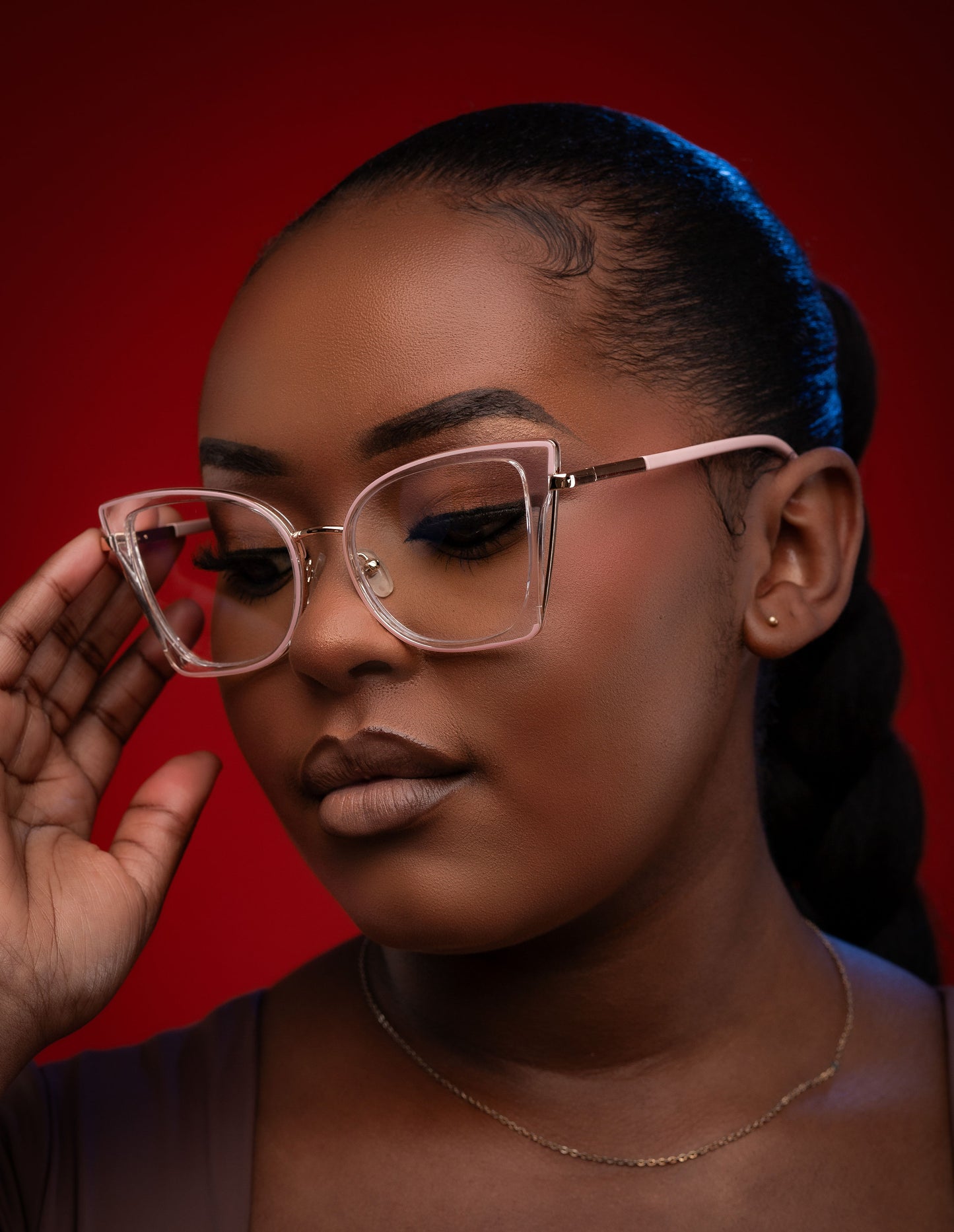 Nova collection, pink and light gold