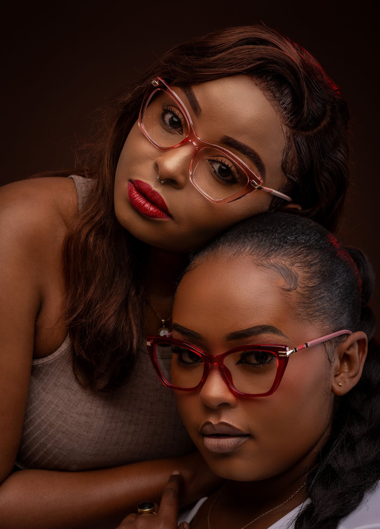 Lola collection, illuminating clear and soft pink tones