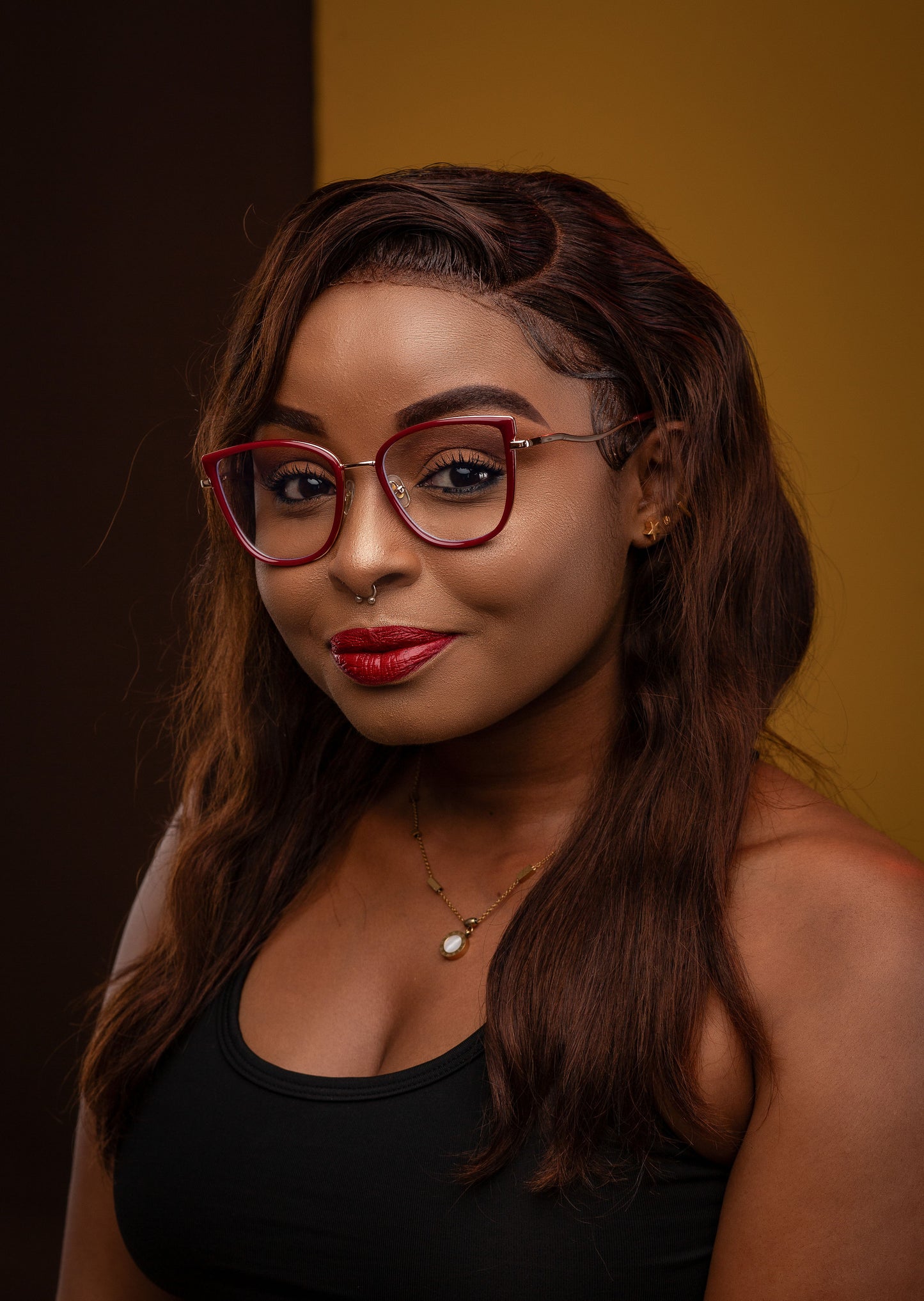 Maya collection, rich wine red hue