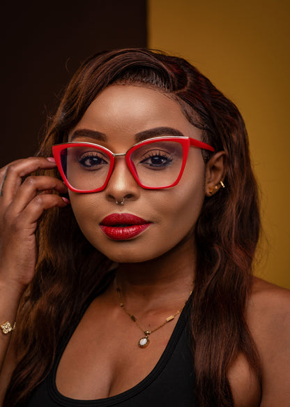 Zara collection, vibrant red