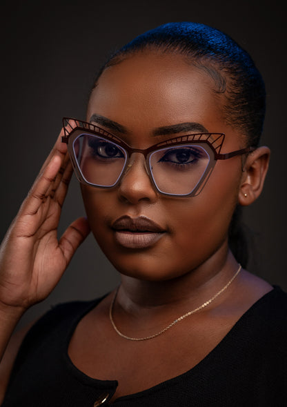 Web collection, mysterious patterns in brown