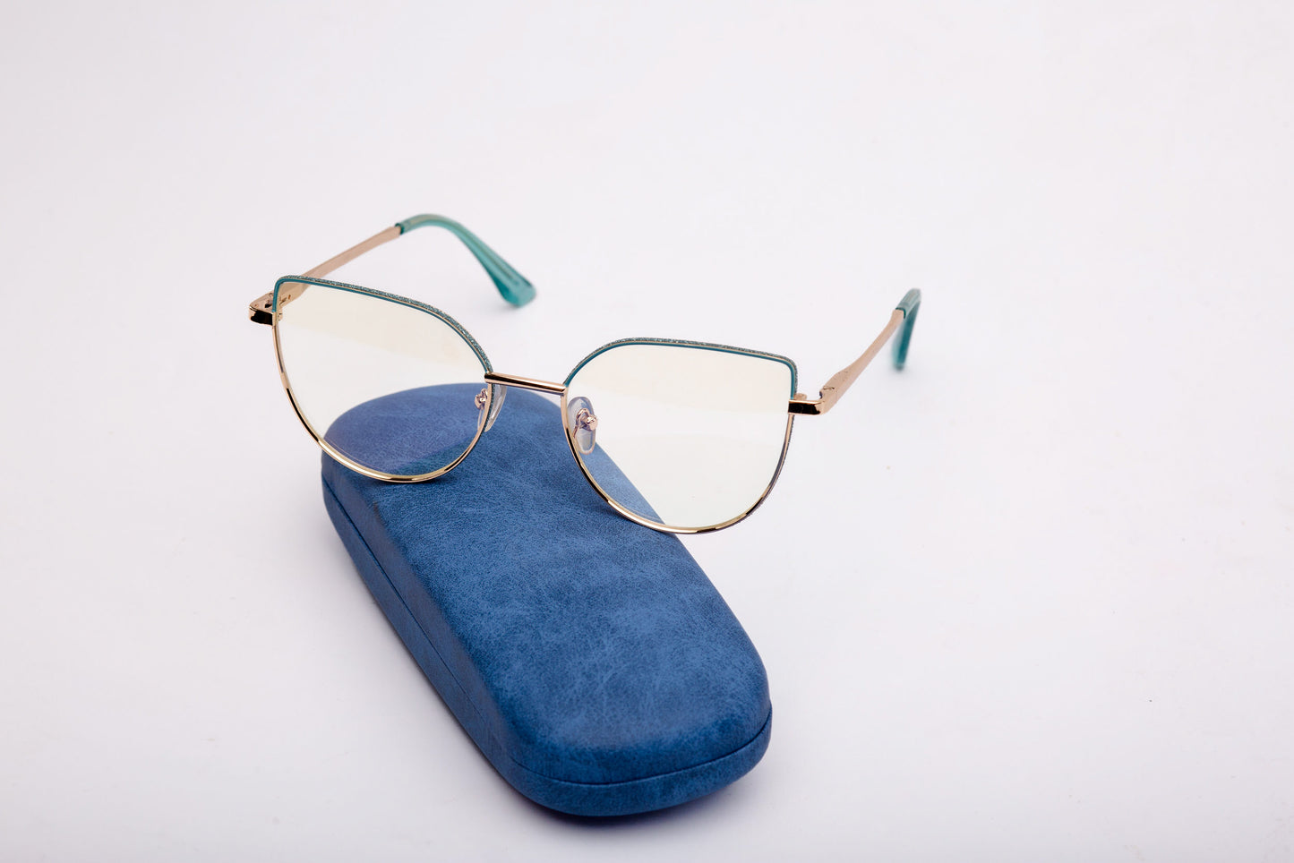 Dolly collection, shimmer blue and gold