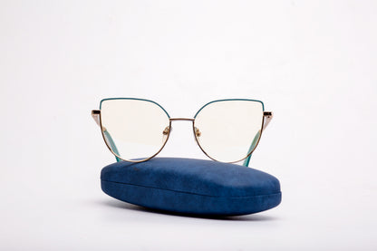 Dolly collection, shimmer blue and gold