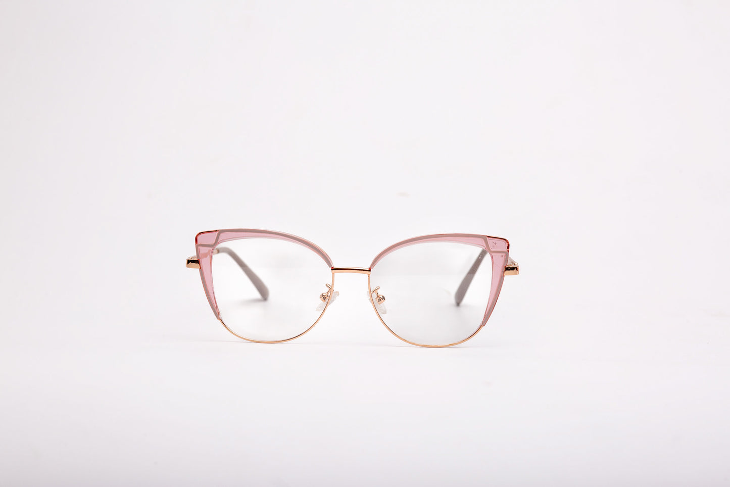 Mira collection, pink accents with a touch of gold