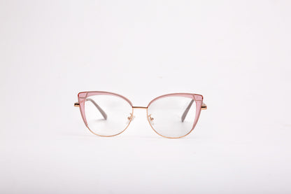 Mira collection, pink accents with a touch of gold