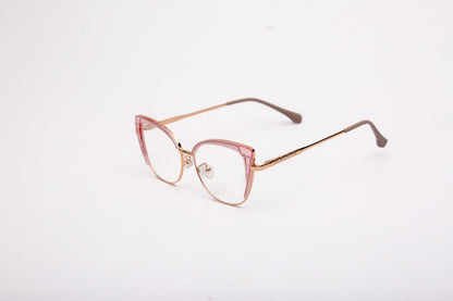 Mira collection, pink accents with a touch of gold