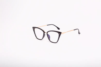 Evie collection, crystal like design in a stylish black