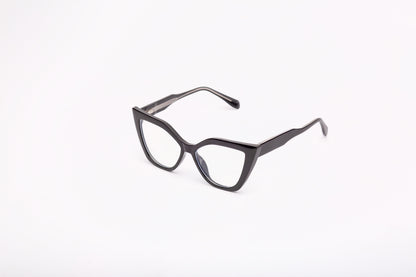 Tiana collection, black bold cateye