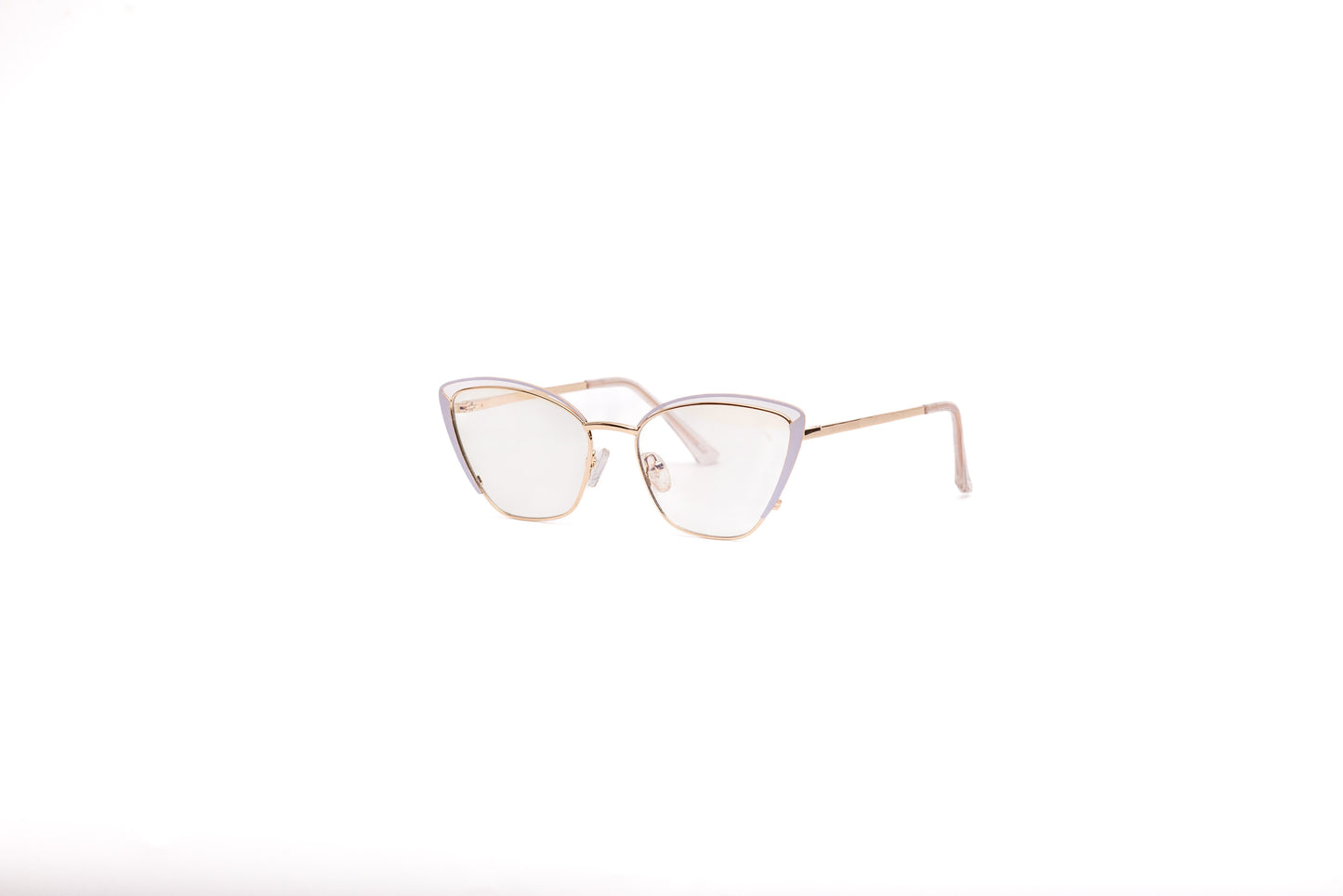 Claire collection, simply elegant liliac with a touch of gold