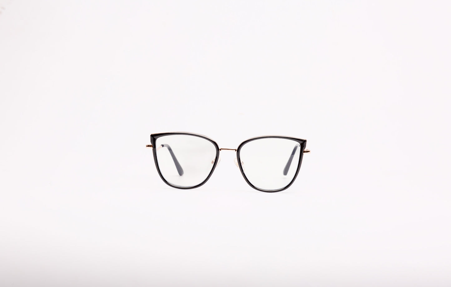 Maya collection, sophisticated black and gold frame