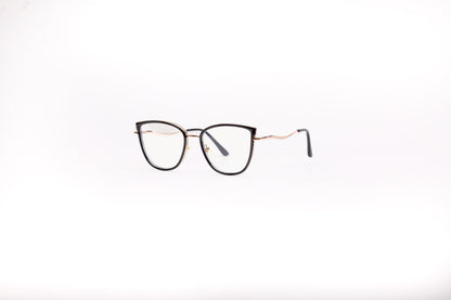 Maya collection, sophisticated black and gold frame