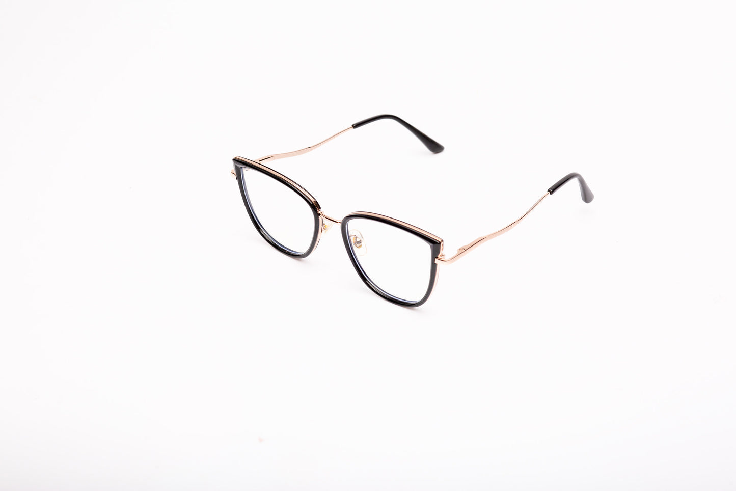 Maya collection, sophisticated black and gold frame