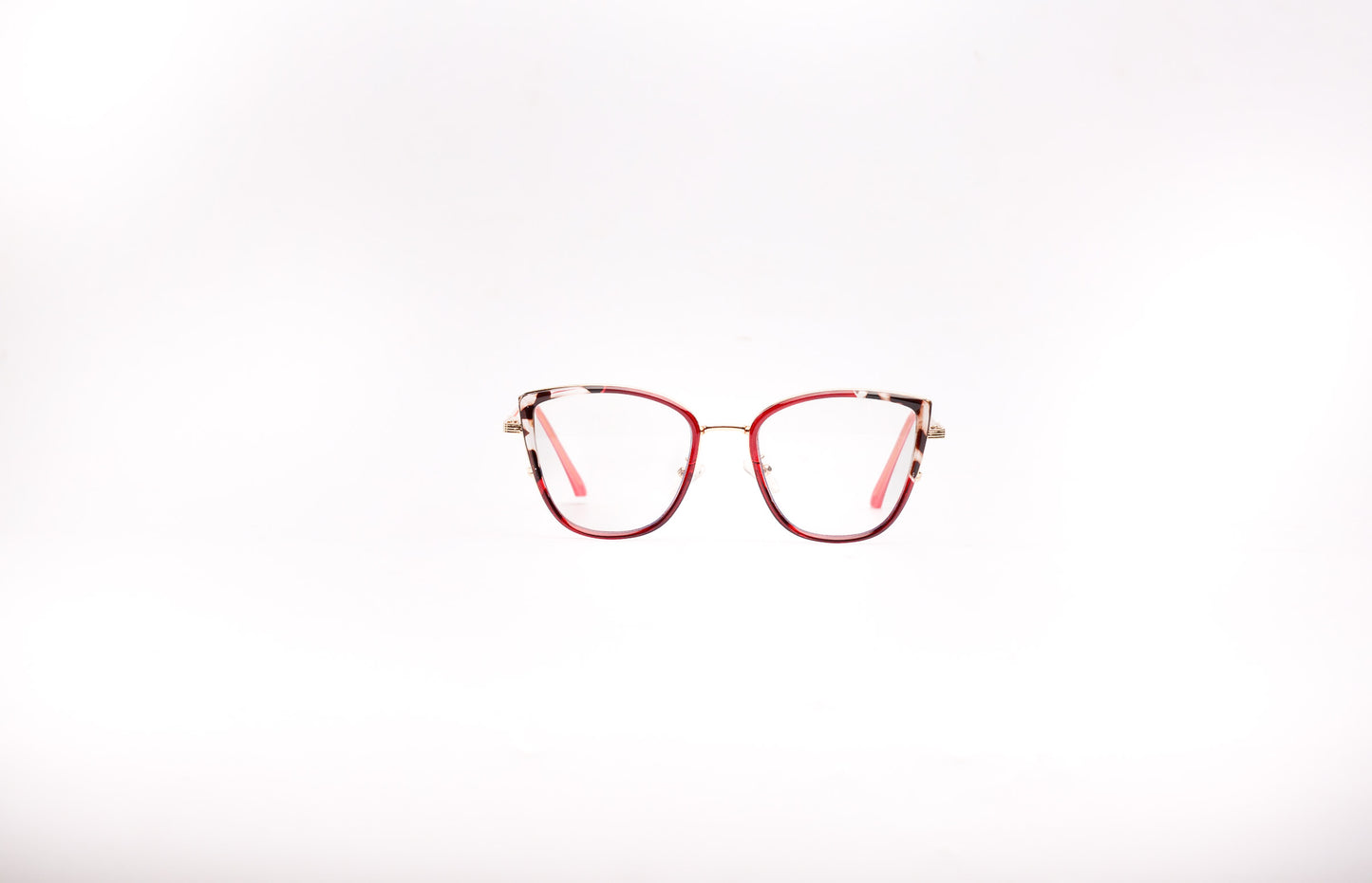 Photochrome collection, wine red with a wild print