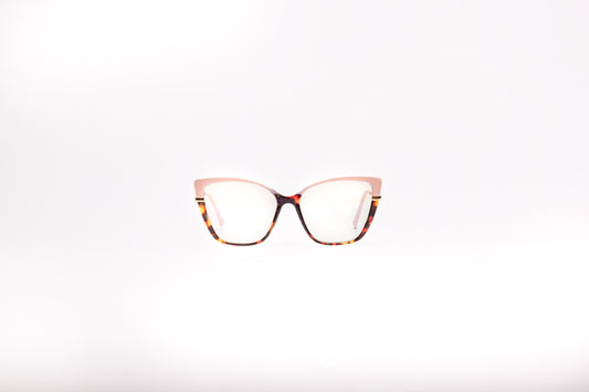 Photochrome collection,soft peach hues with bold print