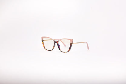 Photochrome collection,soft peach hues with bold print