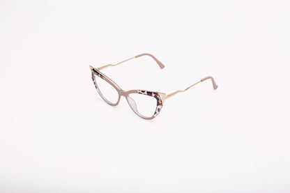 Anna collection, perfectly nude with bold cateye print