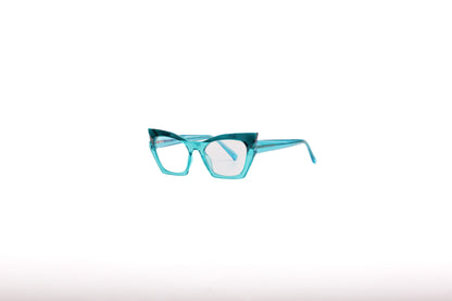 Fiona collection, bold and vibrant turquoise green