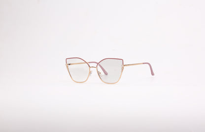 Pearl collection, pink with white pearls and a touch of gold