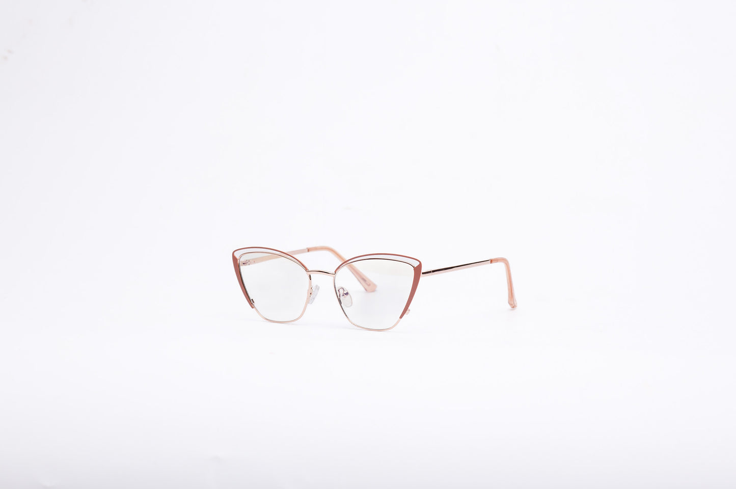 Claire collection, caramel brown with a gold finish