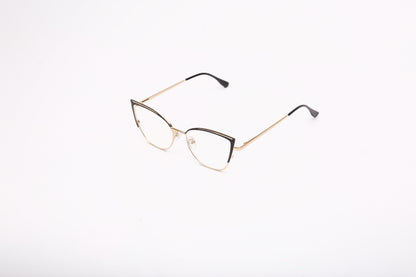 Zoe collection, sleek black and gold