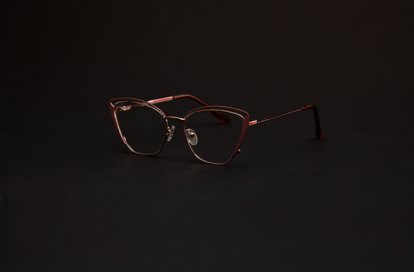 Claire collection, nude pink with complimentary gold arms