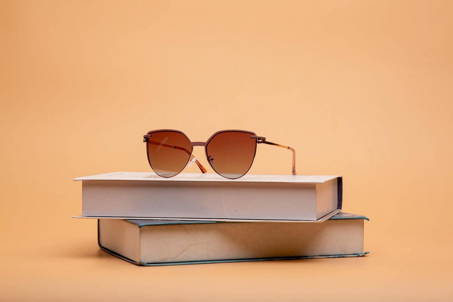 Clip on collection, sleek nude pink with polarised clip on