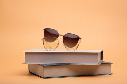 Clip on collection, rose gold elegance with polarised clip on