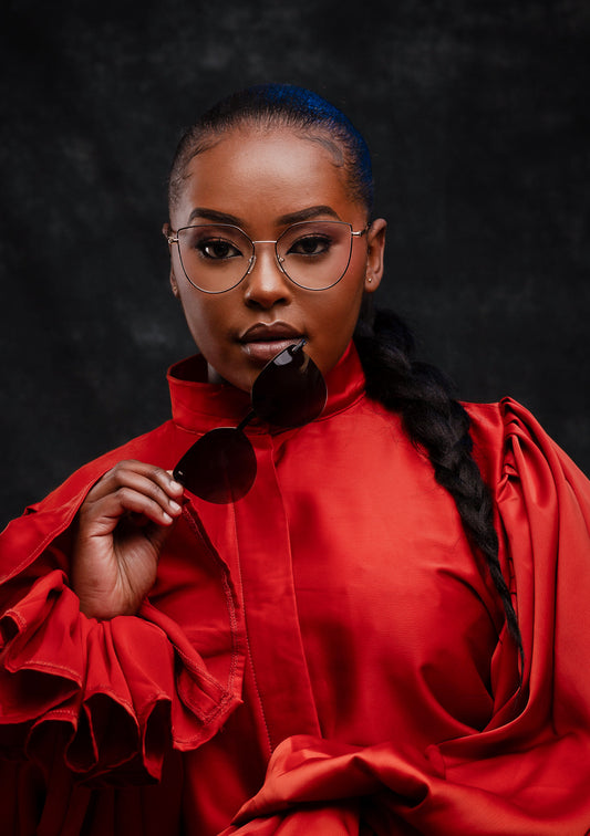 Clip on collection, sleek black with a polarised clip on