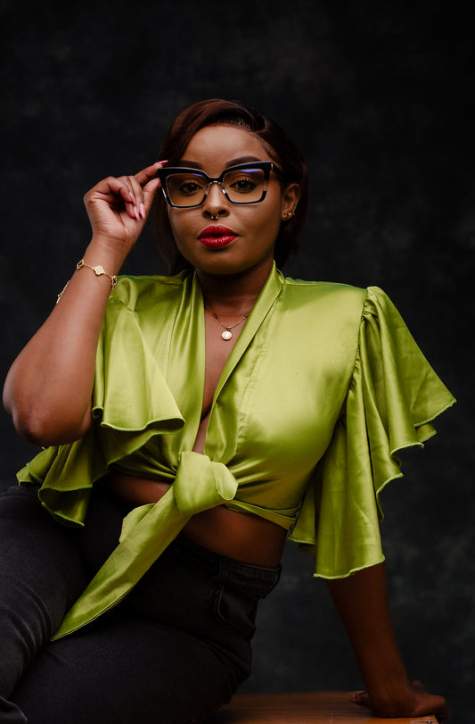 Bonita collection, bold black incoperated with a clear line