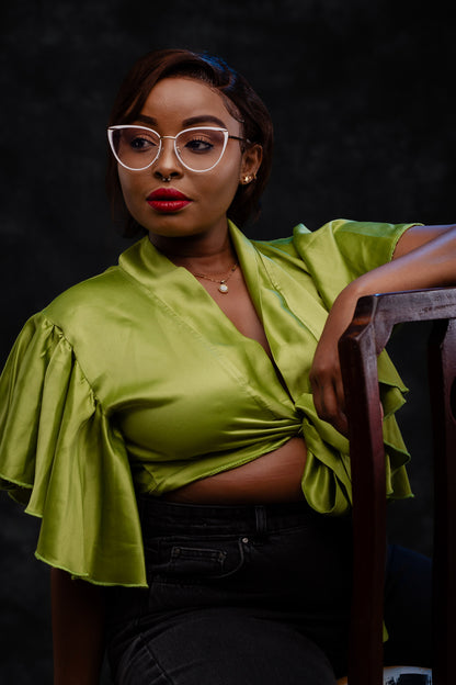 Sally collection,pearl white