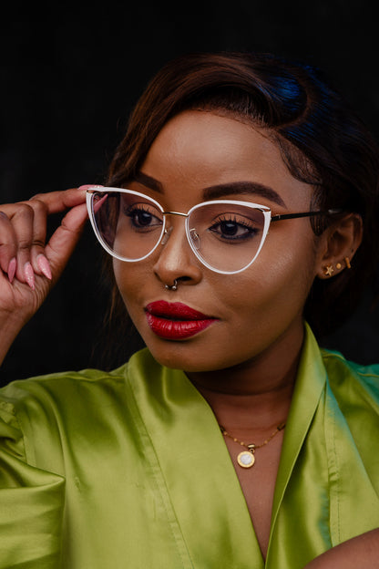 Sally collection,pearl white