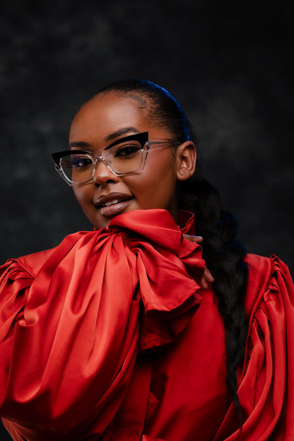 Fiona collection, bold clear and black