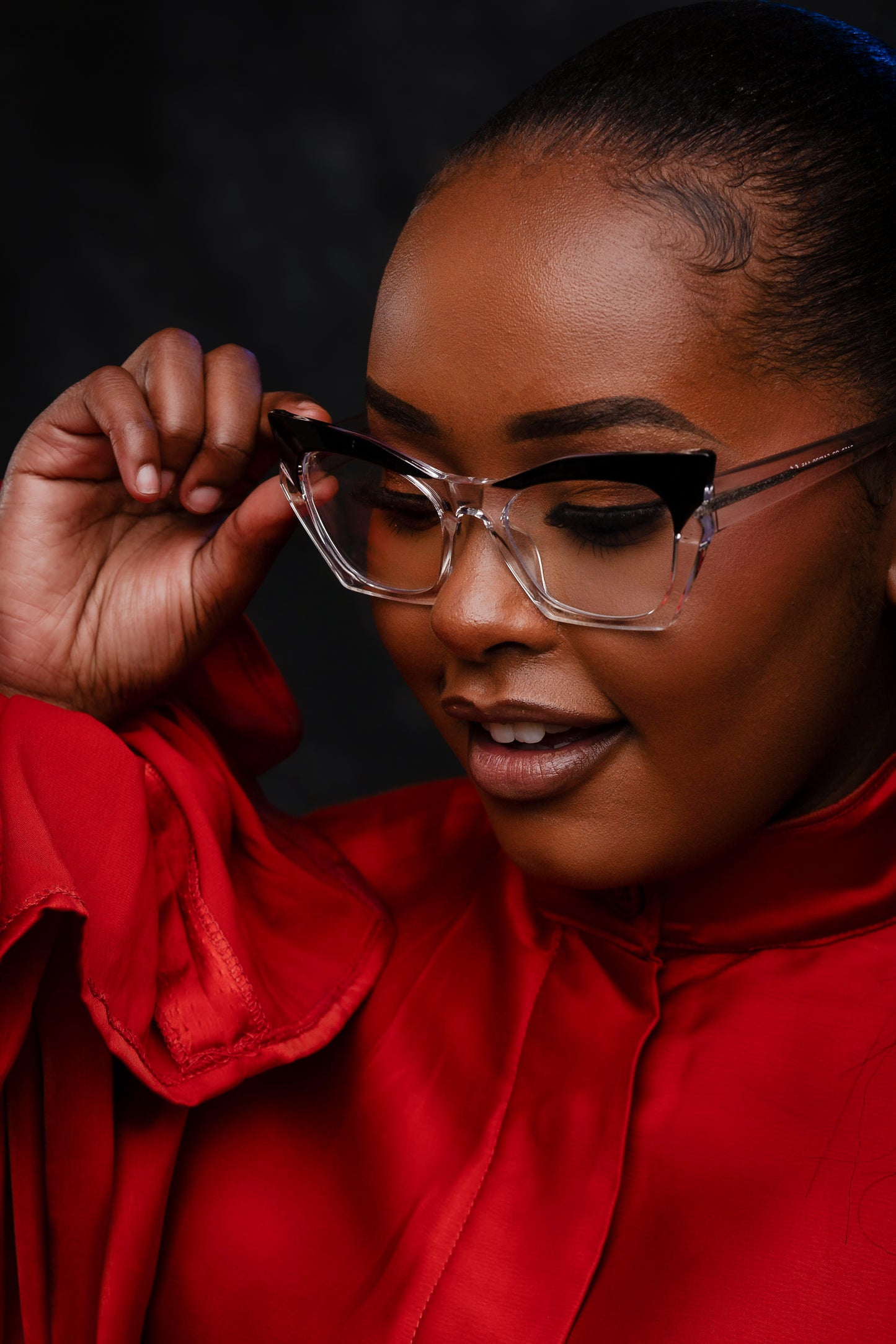 Fiona collection, bold clear and black