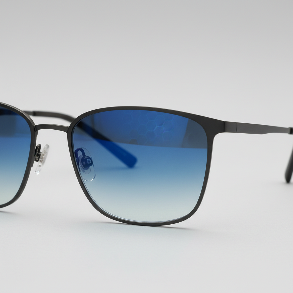 Photochromic blue block lenses