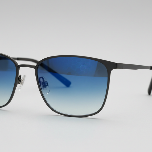 Photochromic blue block lenses